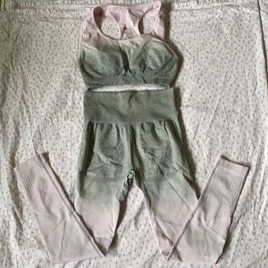 Ombré workout set